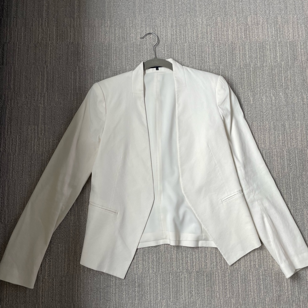Theory off white blazer